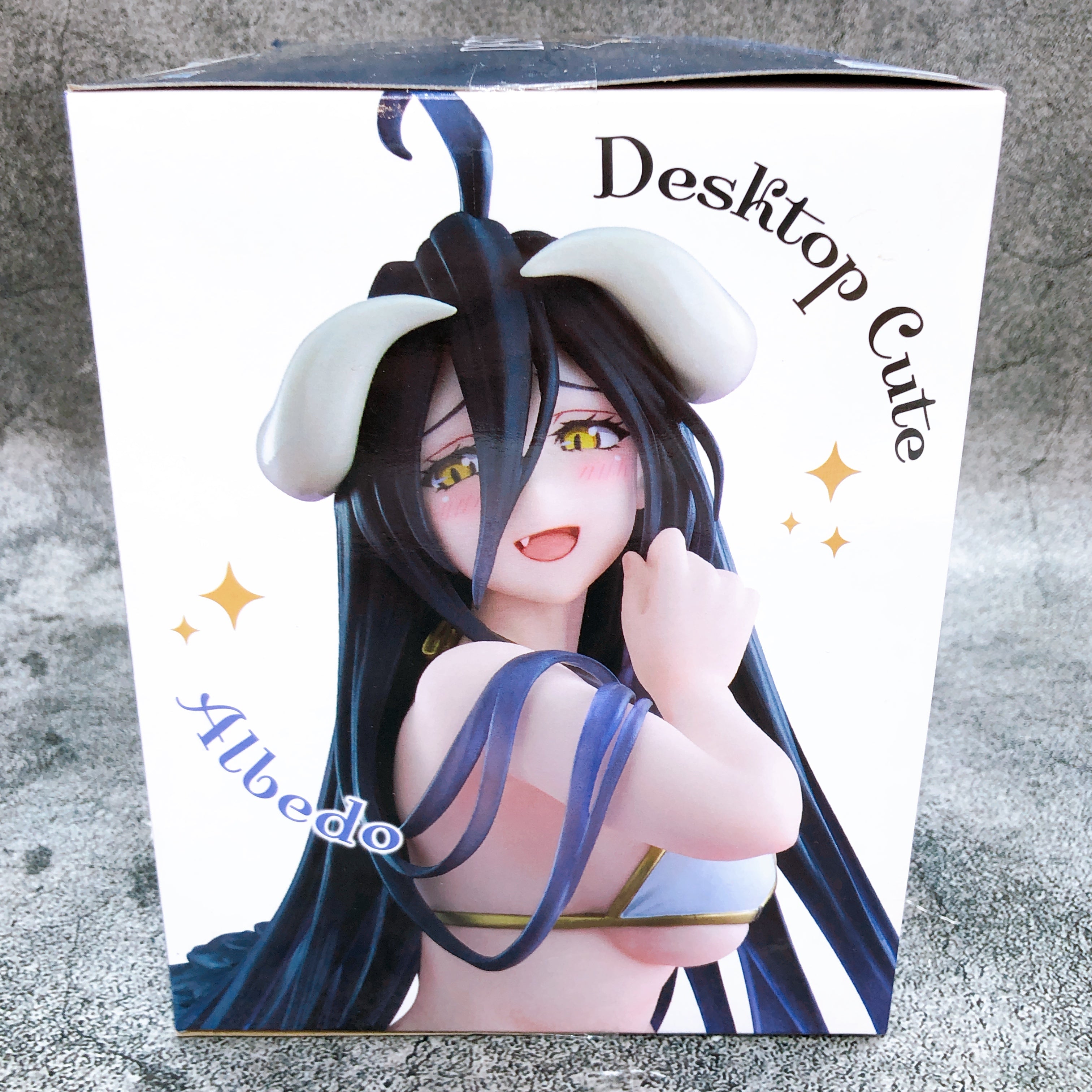 Overlord IV Albedo Swimsuit ver. Desktop Cute Figure Taito Japan Sealed FASTSHIP