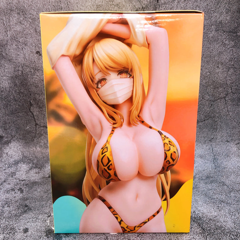 POPQN Illustration Leopard Print Swimsuit PVC Figure Union Creative NEW