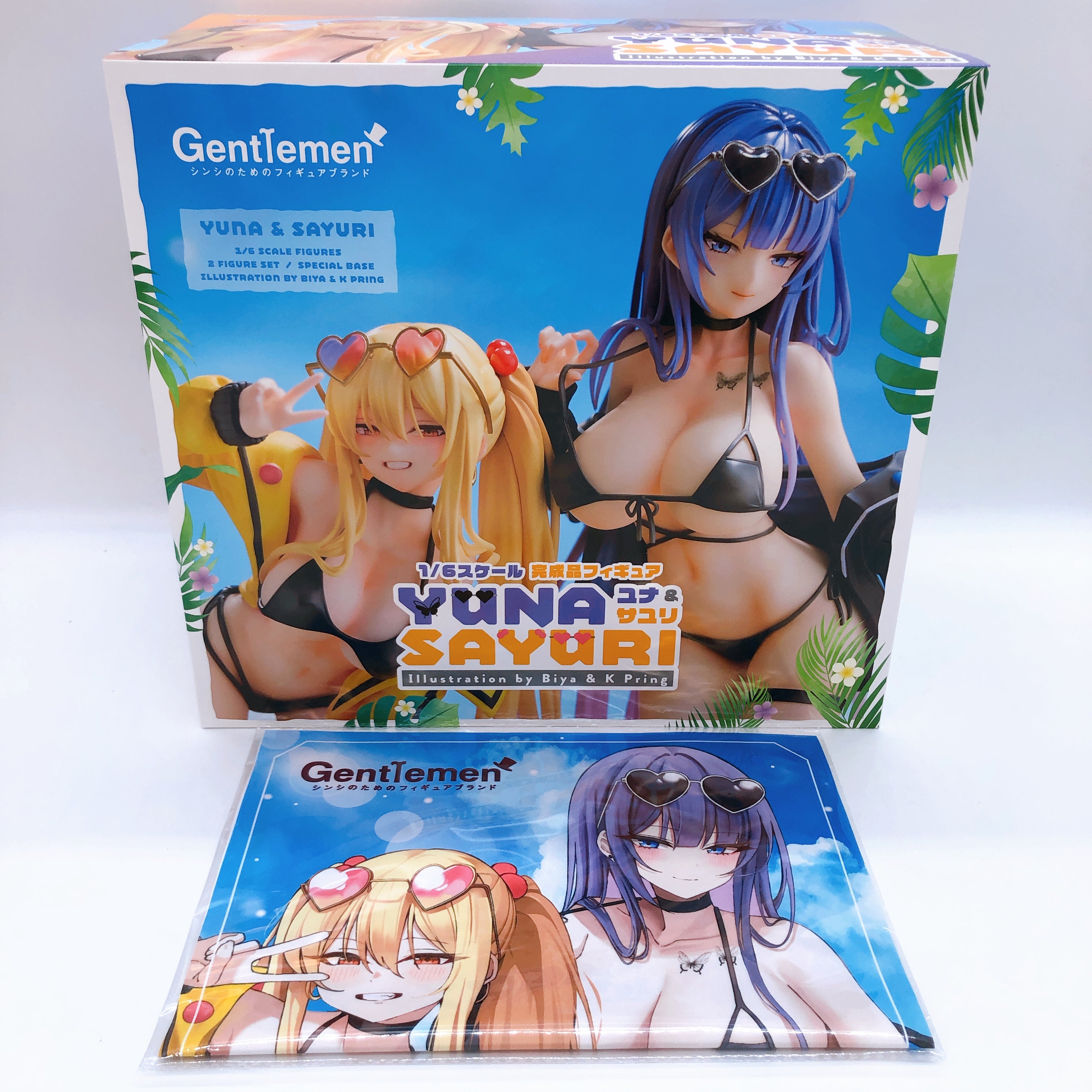 (w/Bonus) Yuna & Sayuri 1/6 Scale Figure +Special Base Gentlemen Japan AUTHENTIC