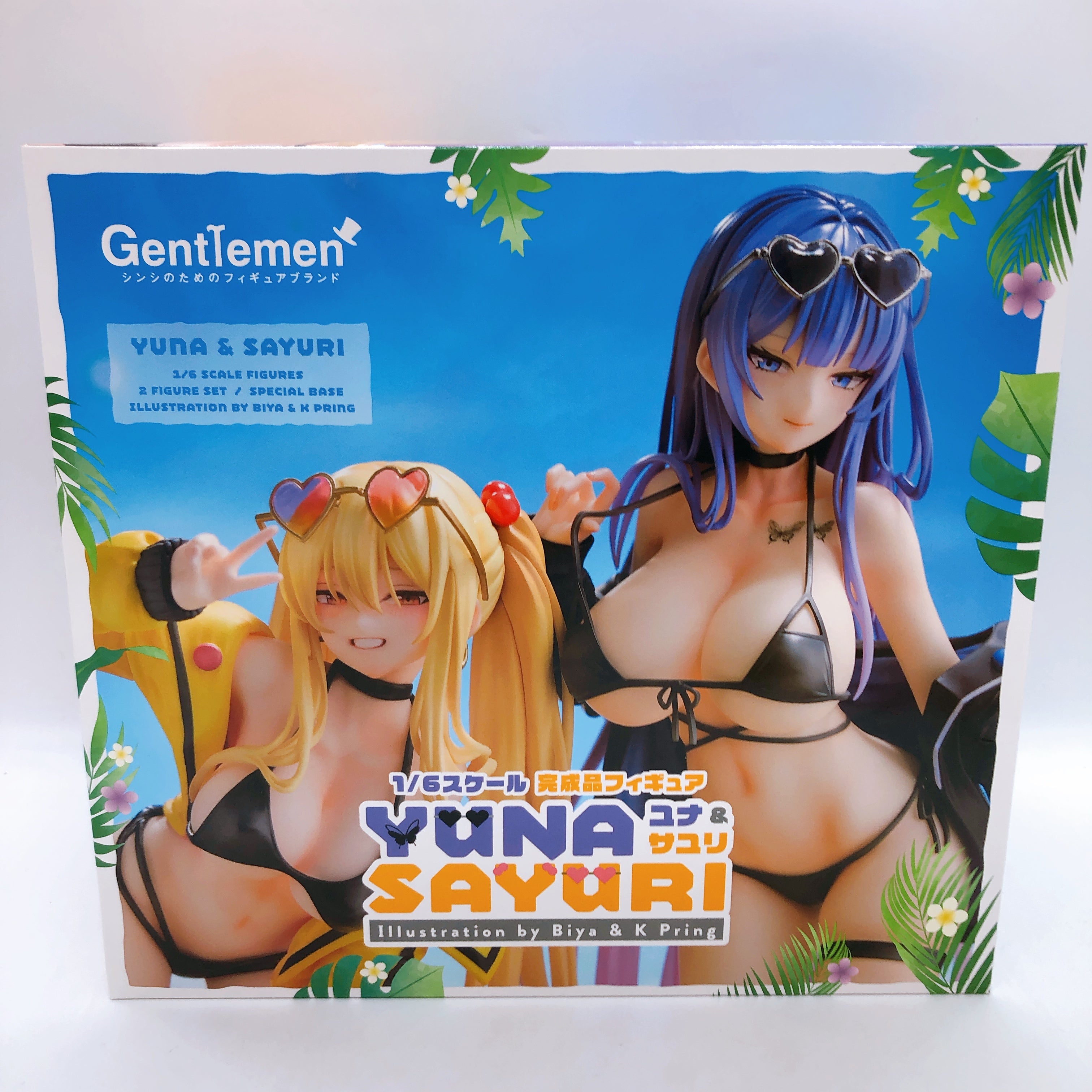 (w/Bonus) Yuna & Sayuri 1/6 Scale Figure +Special Base Gentlemen Japan AUTHENTIC