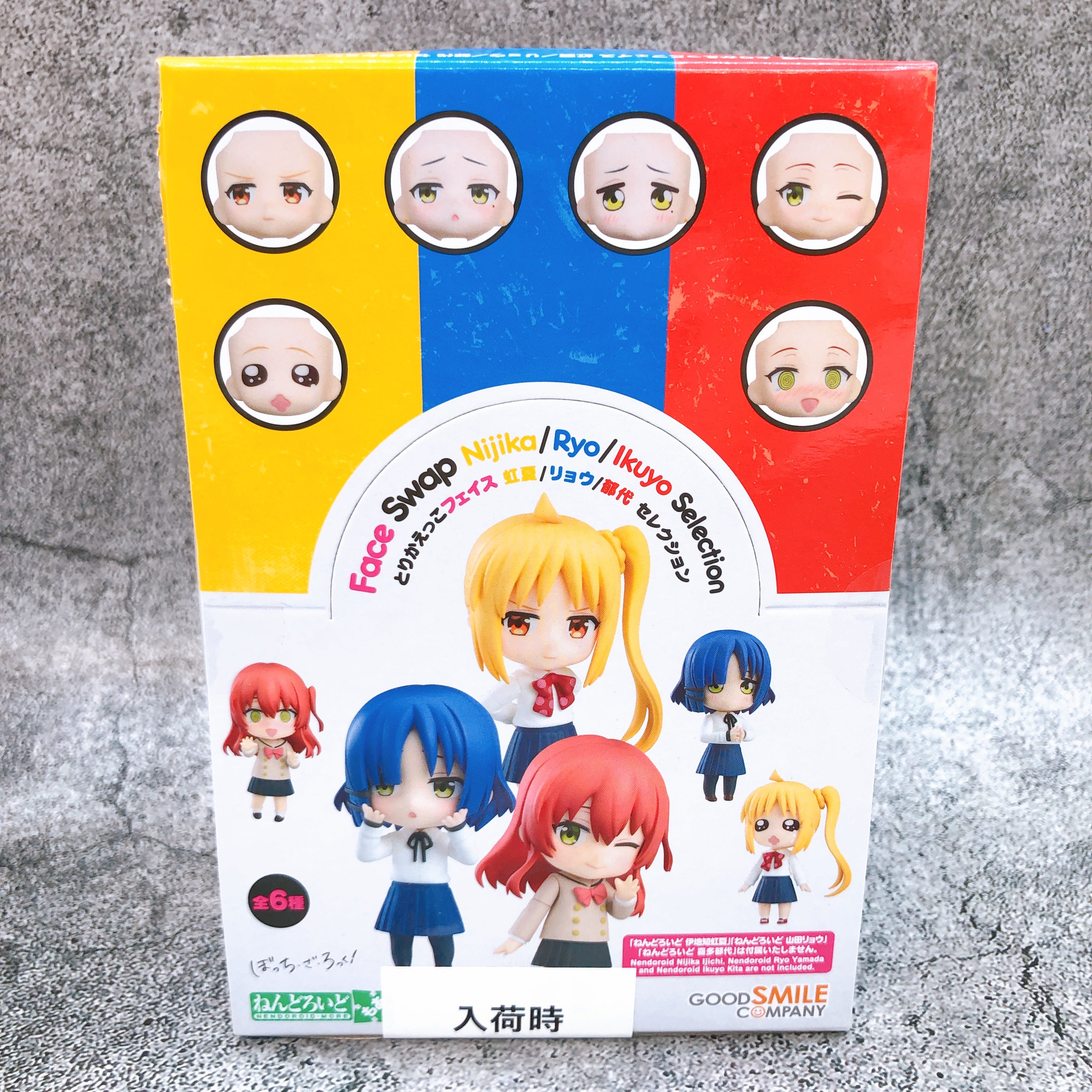 Bocchi the Rock! Nendoroid More Swap Faces Nijika Ryo Ikuyo Selection SET of 6
