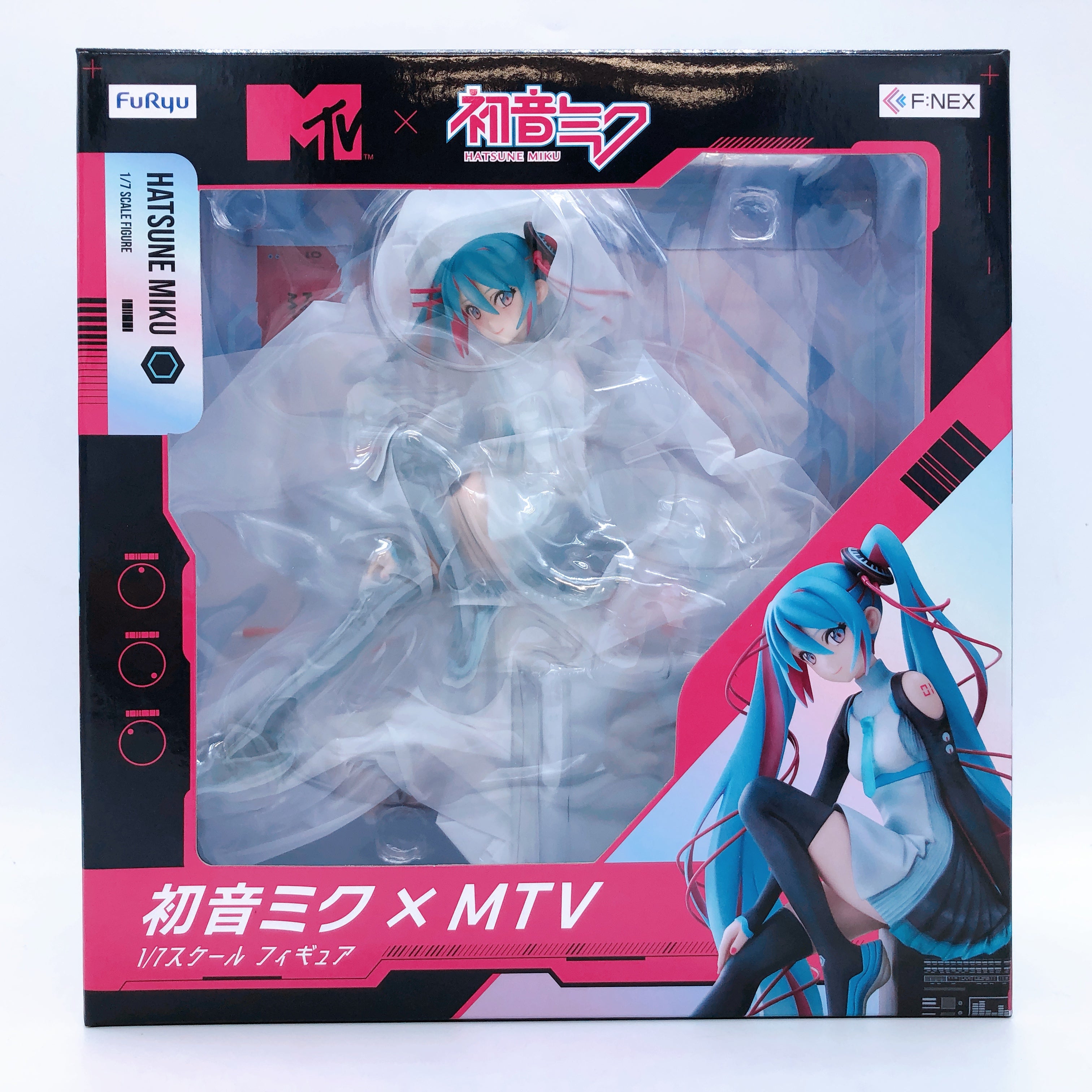 Hatsune Miku x MTV 1/7 Scale Figure FuRyu F:NEX Sealed FASTSHIP from Japan