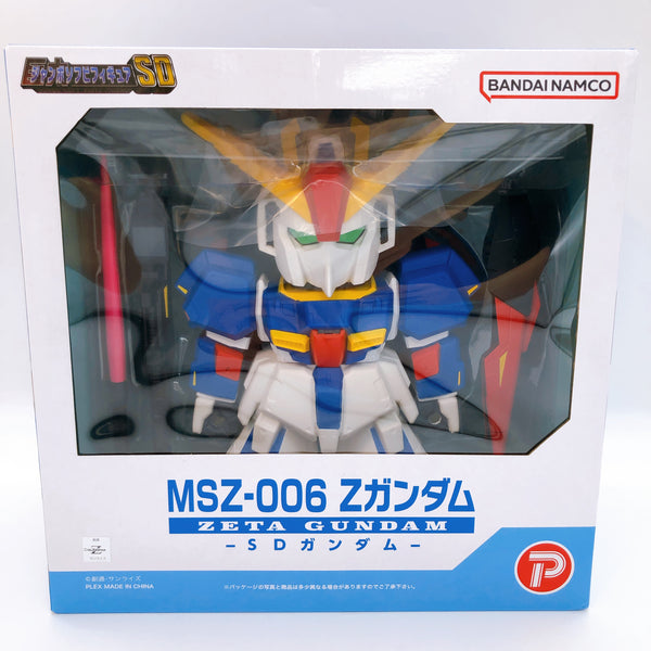 Zeta Gundam Jumbo Soft Vinyl Figure SD MSZ-006 Z Gundam Plex Bandai Japan Sealed