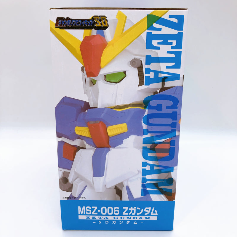 Zeta Gundam Jumbo Soft Vinyl Figure SD MSZ-006 Z Gundam Plex Bandai Japan Sealed