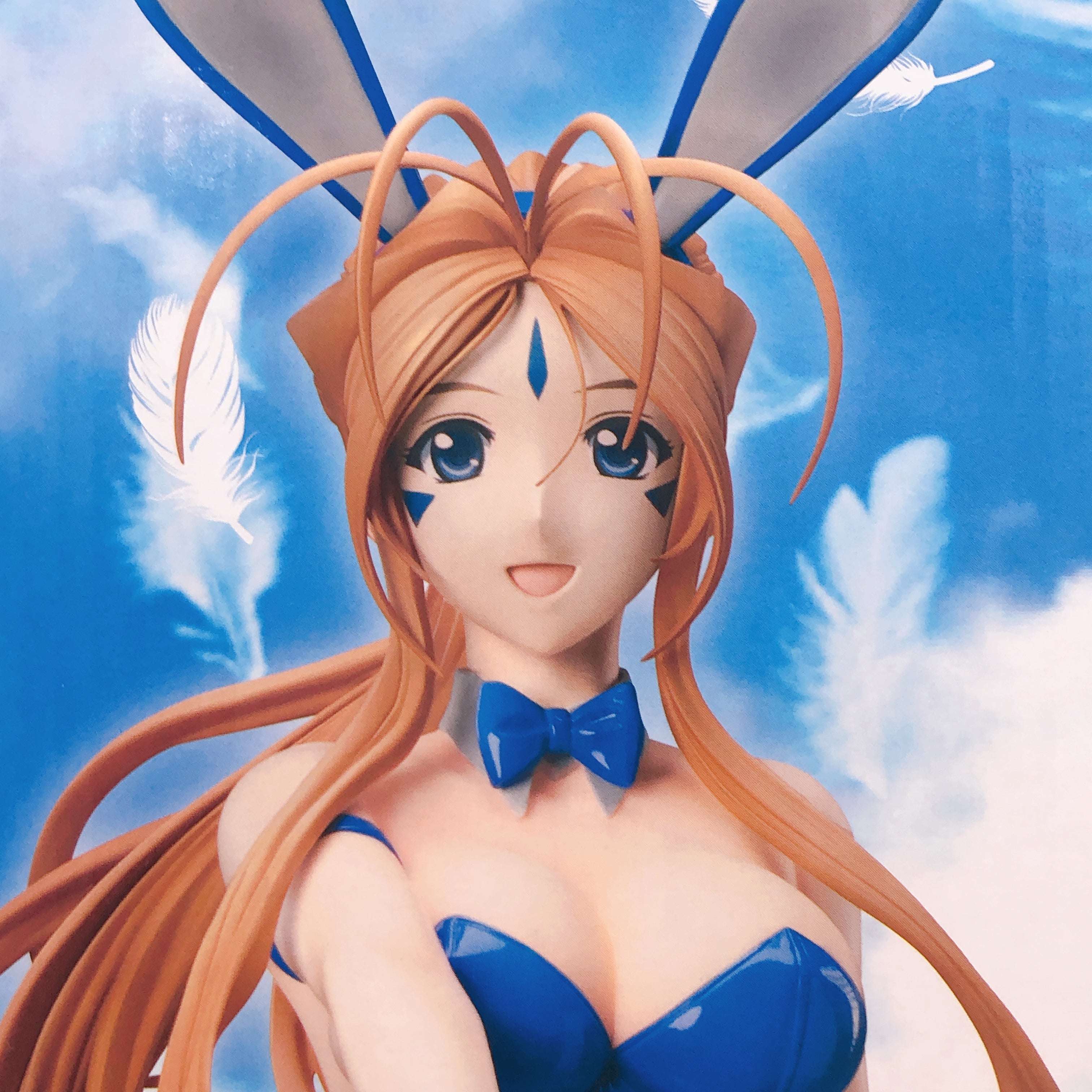 FREEing Oh My Goddess! Belldandy Bare Leg Bunny Ver. 1/4 Scale PVC Figure NEW