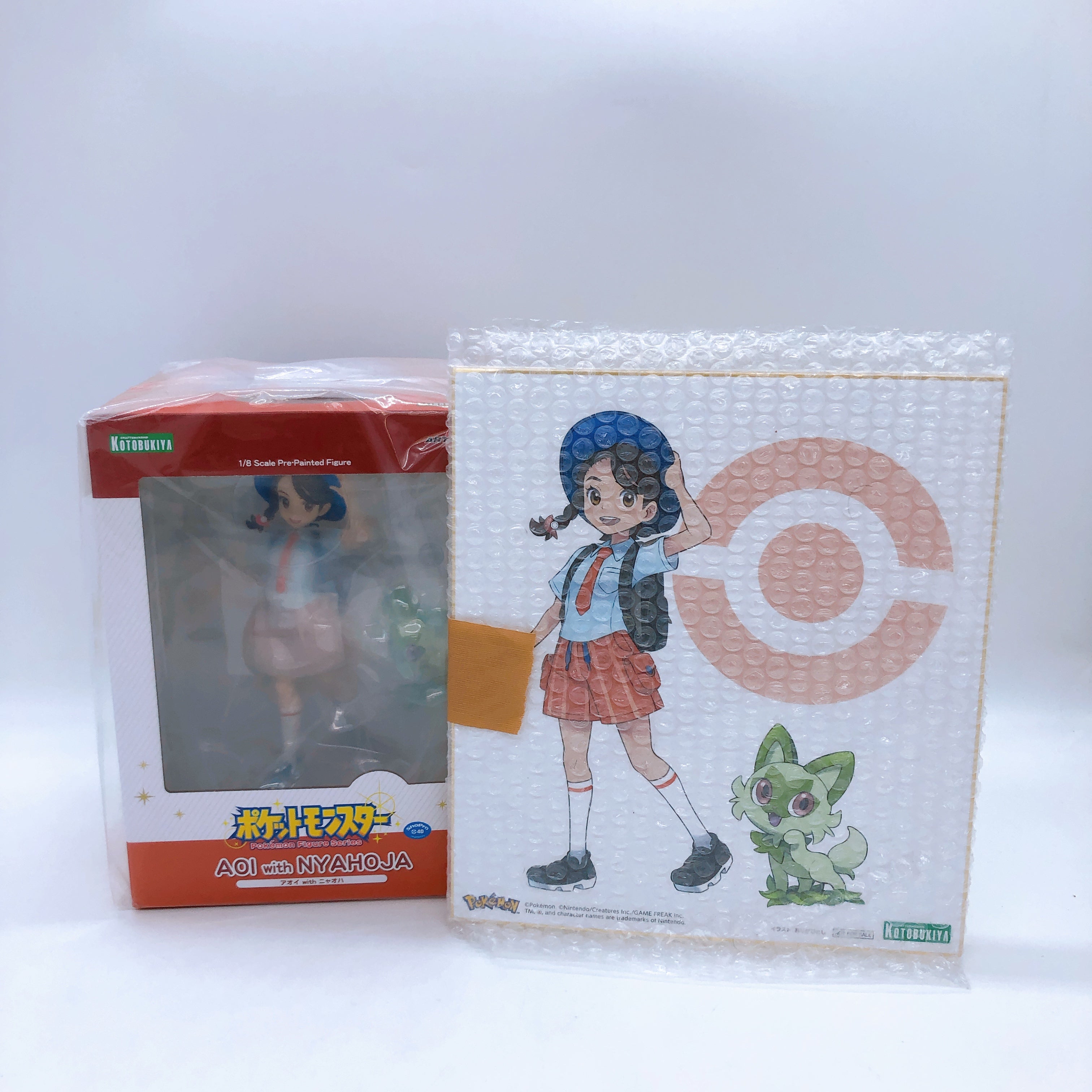 (w/bonus)Pokemon Series Aoi with Nyahoja 1/8 Scale Figure ARTFX J Kotobukiya NEW