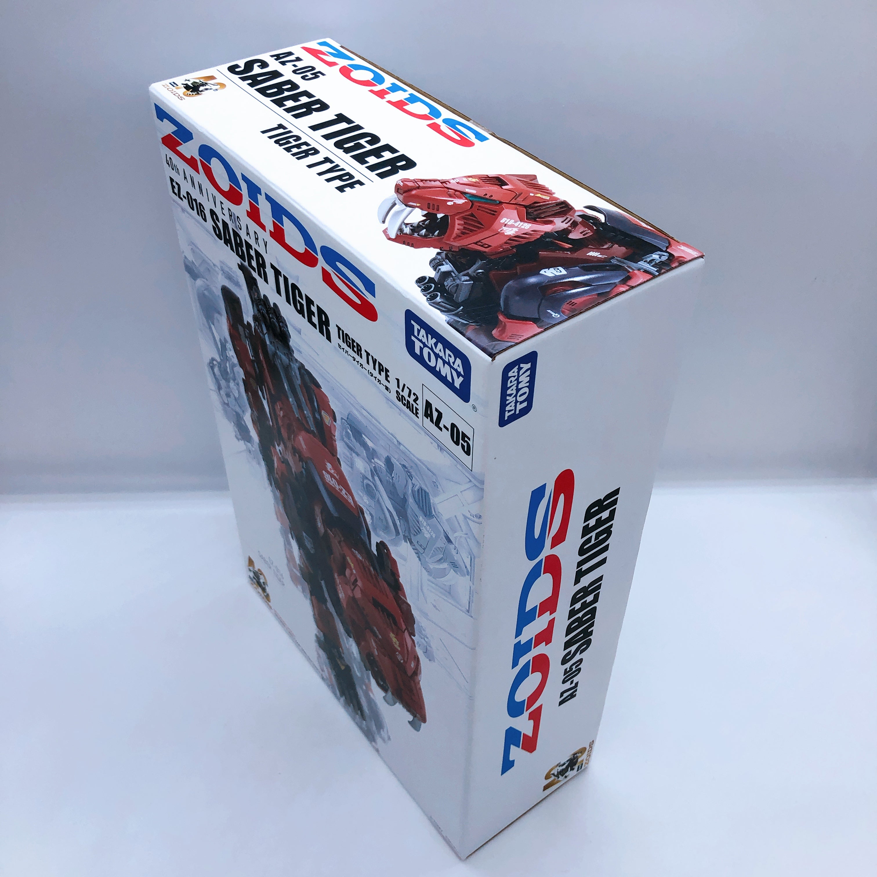ZOIDS EZ-016 Saber Tiger 1/72 Tiger Type AZ-05 Model Kit Takara Tomy Japan NEW