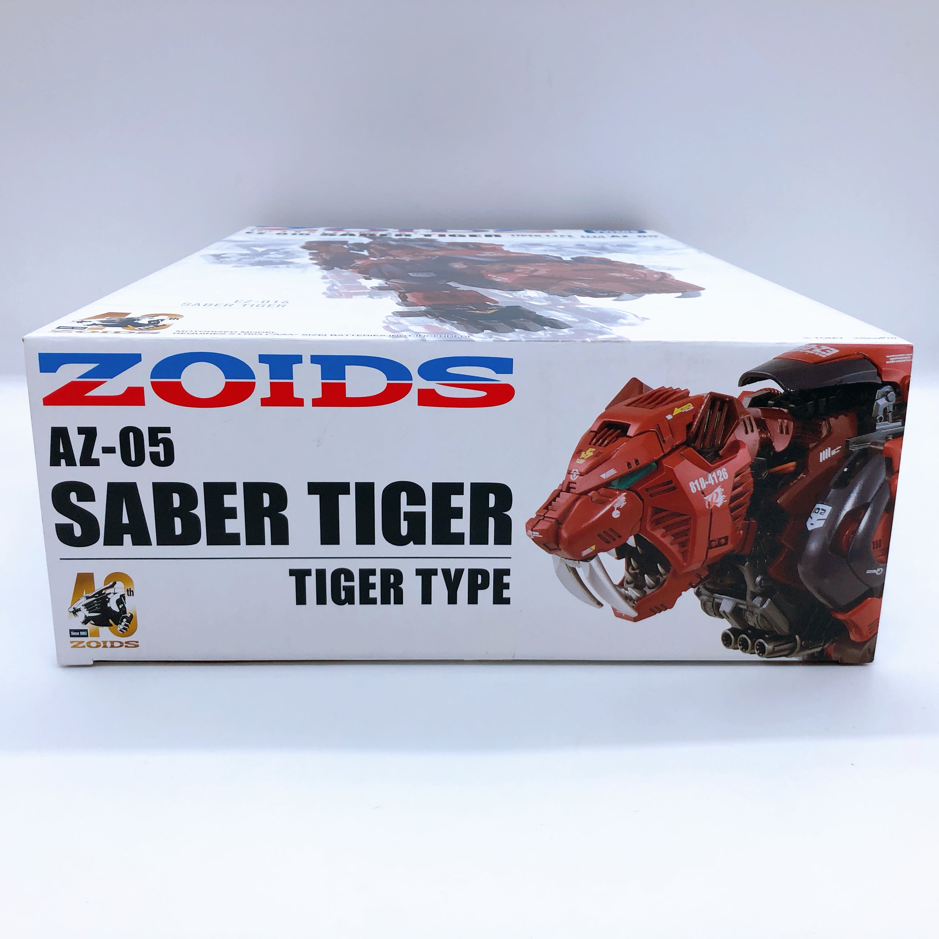 ZOIDS EZ-016 Saber Tiger 1/72 Tiger Type AZ-05 Model Kit Takara Tomy J
