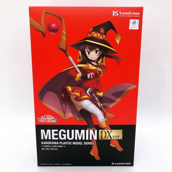 KADOKAWA PLASTIC MODEL SERIES Konosuba 3 Megumin DX Ver. Model Kit Sealed NEW