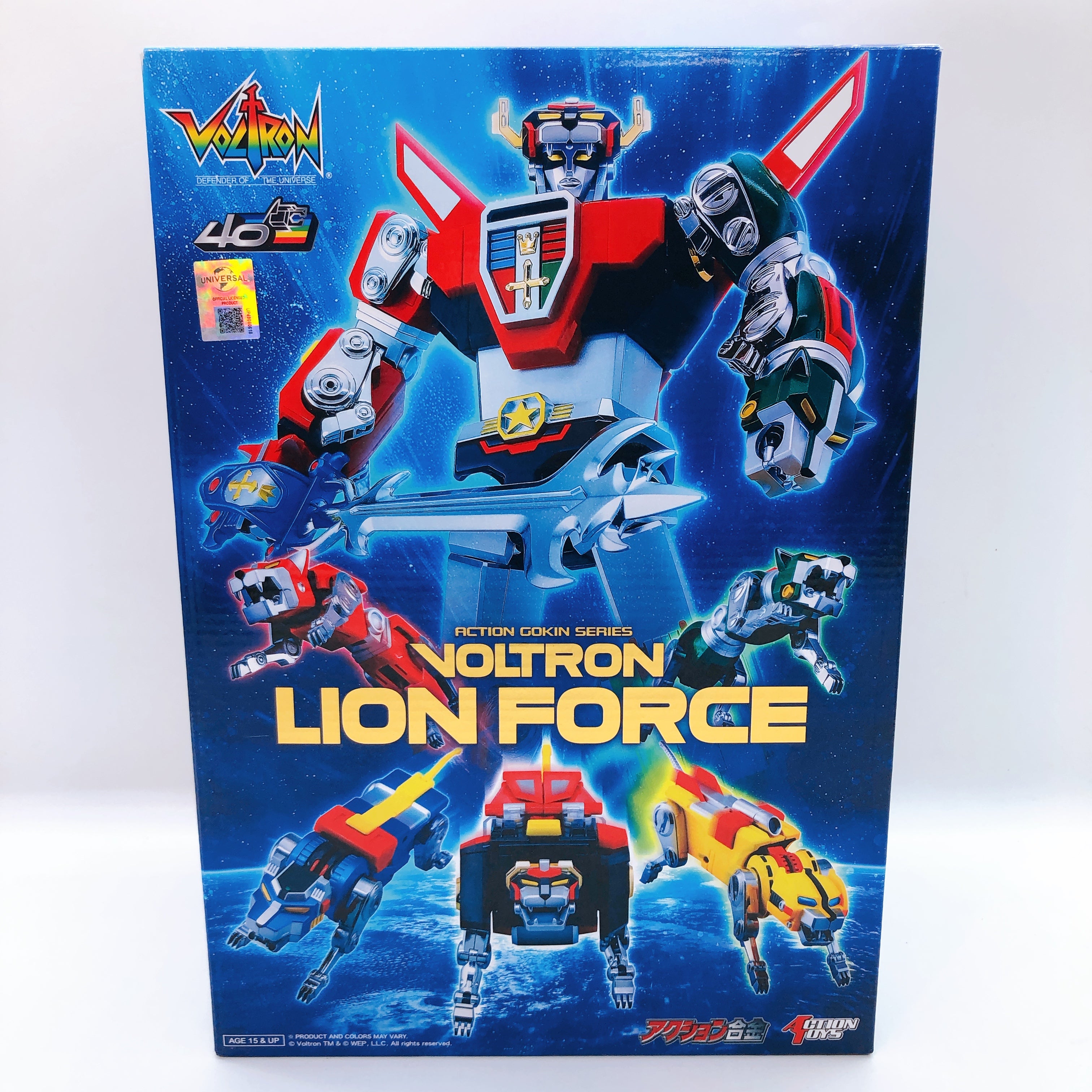 ACTION TOYS Voltron Lion Force Action Gokin Series Figure NEW