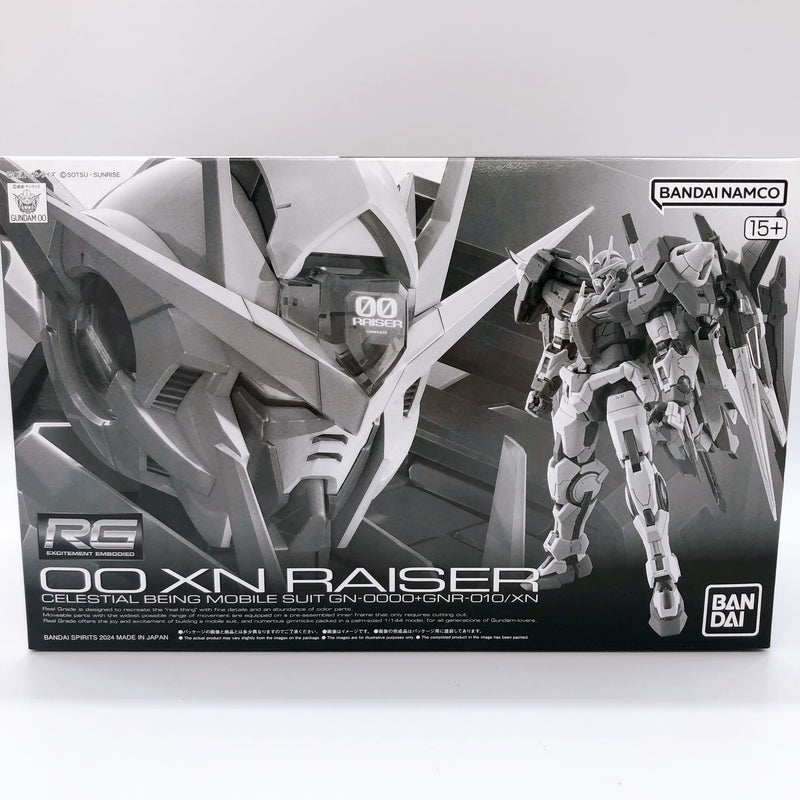 RG 1/144 OO 00 XN Raiser Gundam Gunpla Model Kit Premium Bandai NEW FASTSHIP