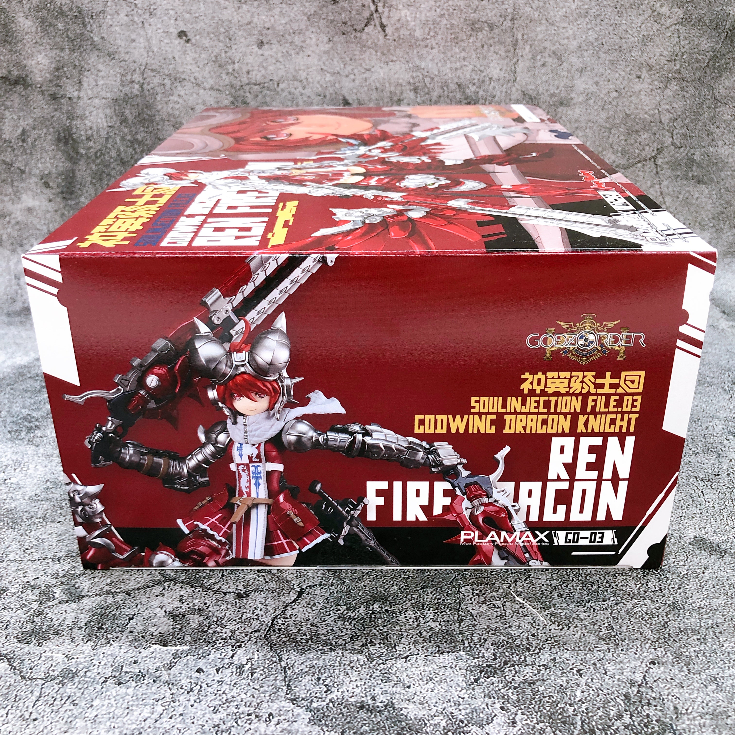 PLAMAX Godz Order Godwing Dragon Knight Ren Firedragon Model