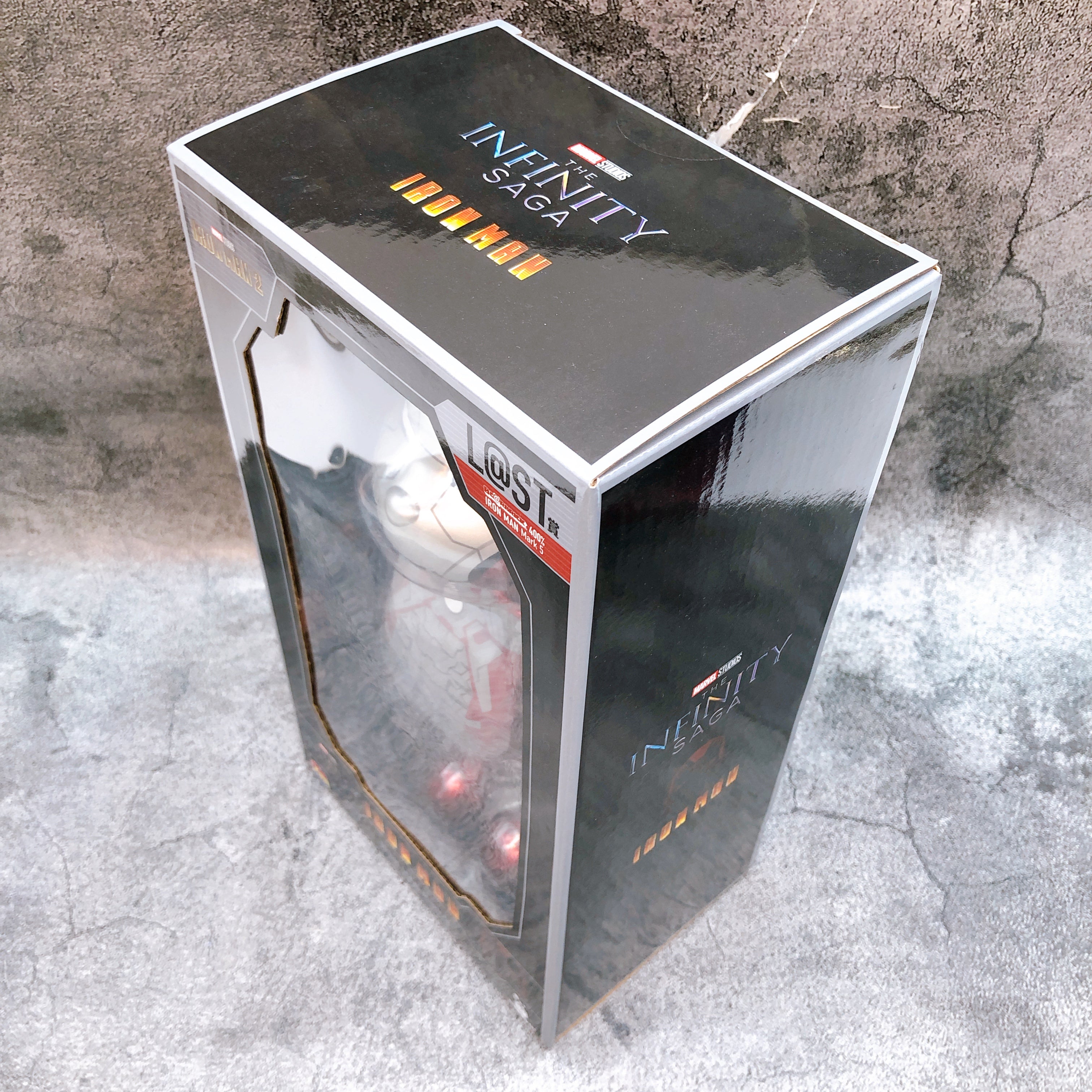 Iron Man Mark 5 BE@RBRICK 400% MARVEL Infinity SAGA Happy Kuji Last One Prize
