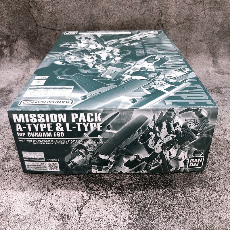 MG 1/100 Gundam F90 Mission Pack A Type & L Type Model Kit Premium Bandai NEW