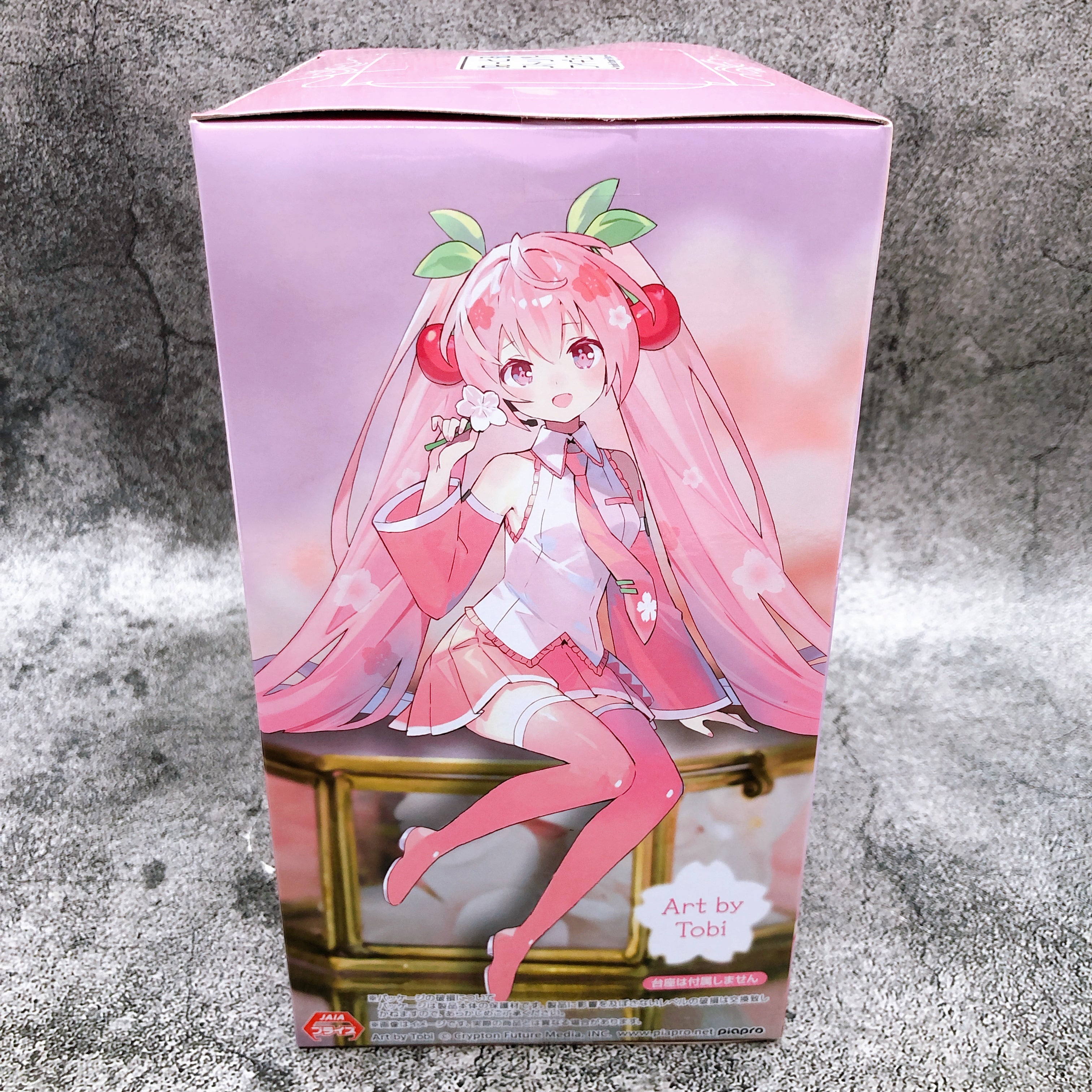 Hatsune Miku Sakura Miku 2024 Noodle Stopper Figure FuRyu Japan Sealed