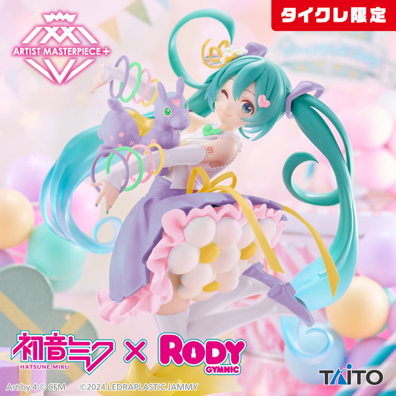 Hatsune Miku x Rody AMP+ Figure 39/Thank you ver. TAITO Limited ver. Japan NEW