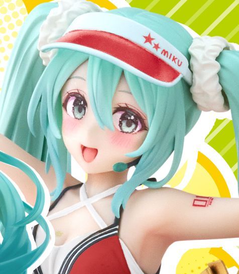 Hatsune Miku Fashion Figure Uniform Taito Online Crane Limited Japan FASTSHIP