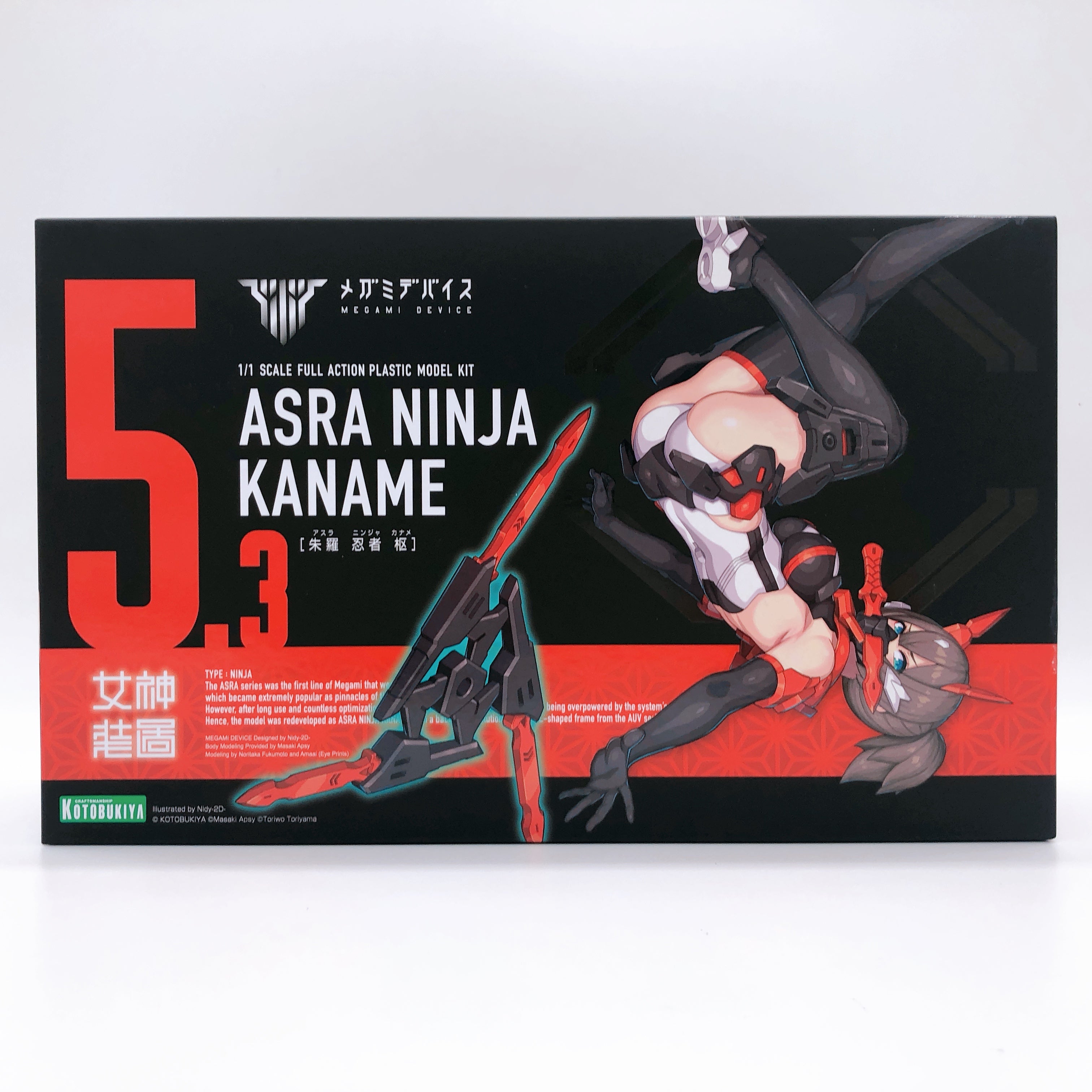 Megami Device ASRA Ninja Kaname 1:1 Full Action Model Kit KOTOBUKIYA Japan NEW