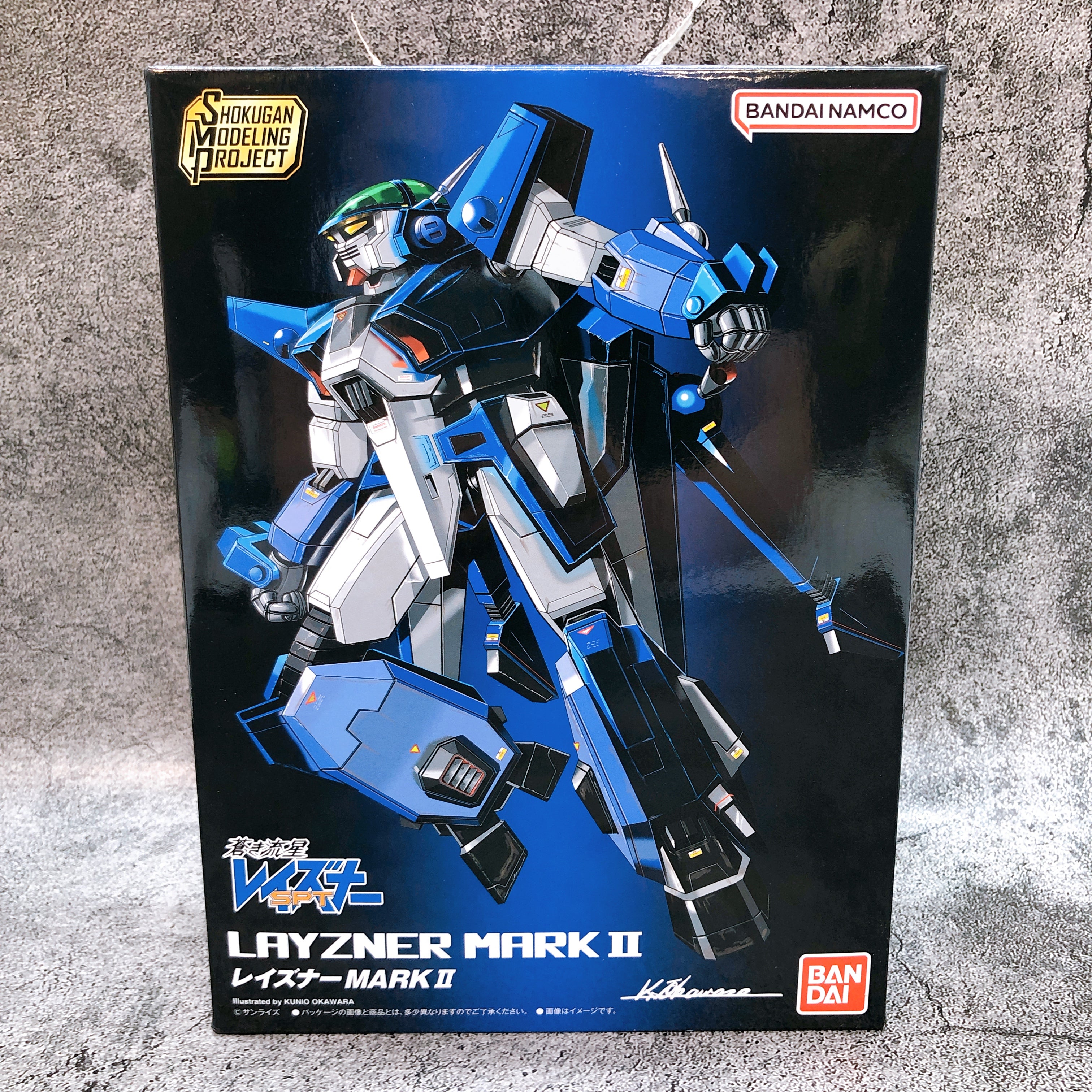 SMP Layzner Mark II Blue Comet SPT LAYZNER Shokugan Model Kit Premium Bandai NEW