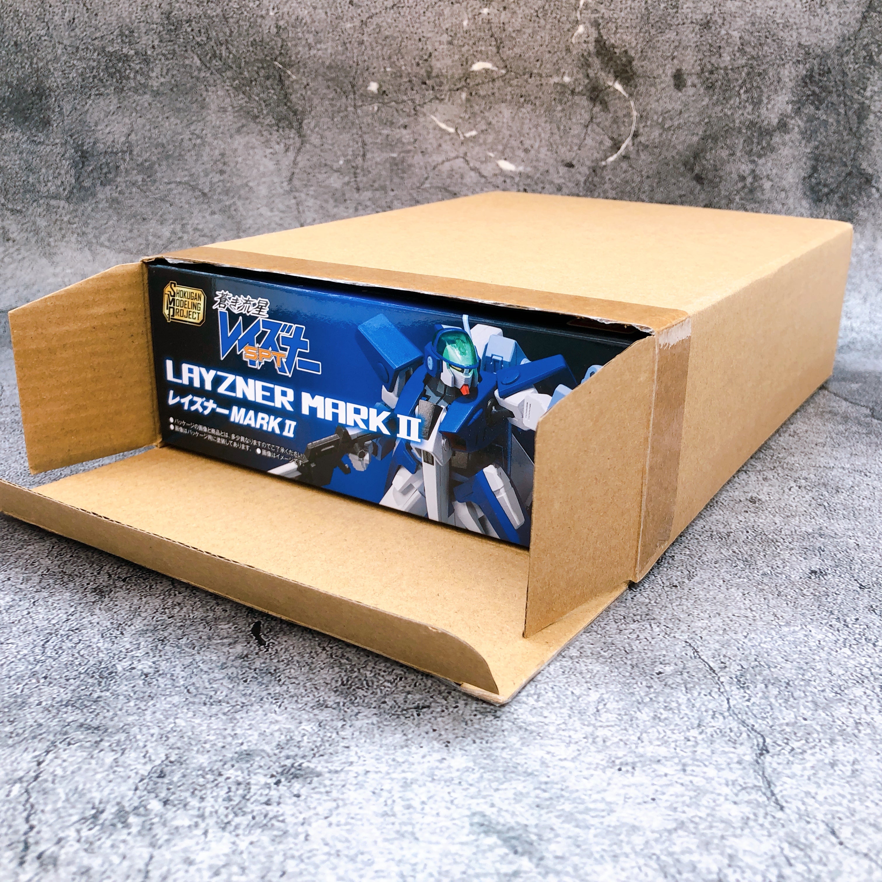 SMP Layzner Mark II Blue Comet SPT LAYZNER Shokugan Model Kit Premium Bandai NEW