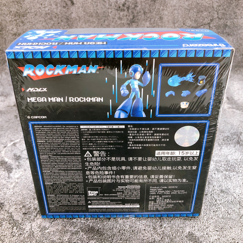 MDLX Rockman Mega Man Threezero Action Figure NEW