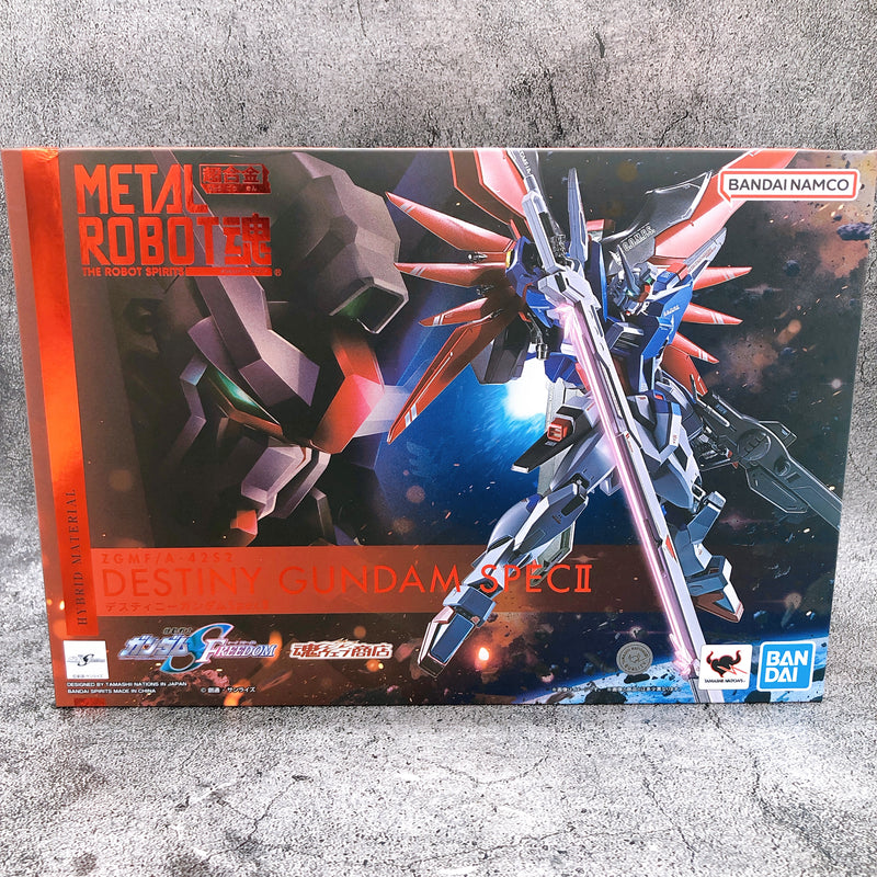 Metal Robot Spirits Destiny Gundam Spec II ZGMF/A-42S2 Action Figure Bandai NEW