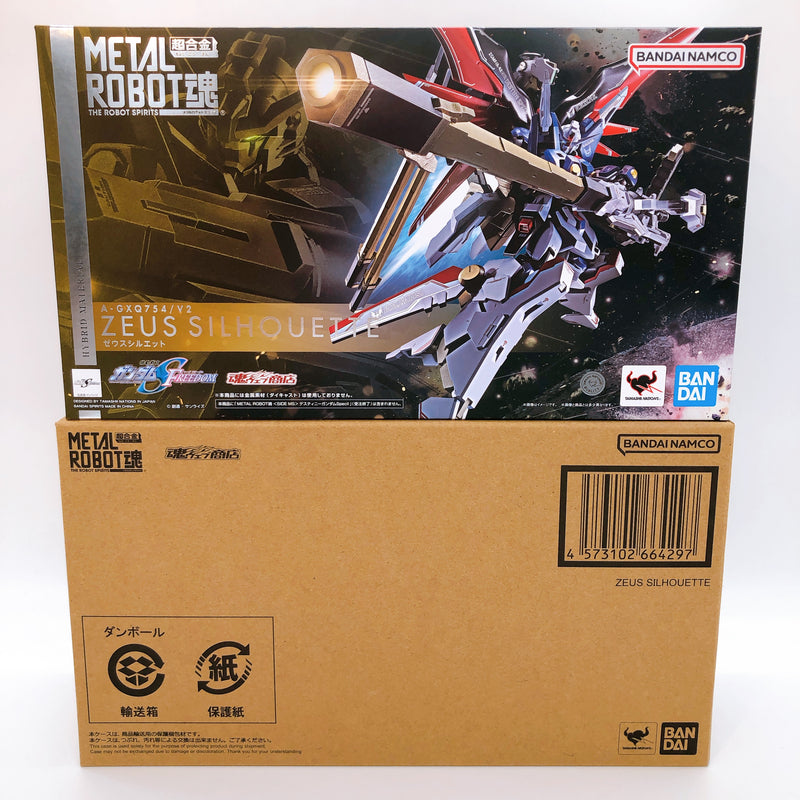 Metal Robot Spirits SIDE MS Zeus Silhouette Action Figure Bandai NEW FASTSHIP