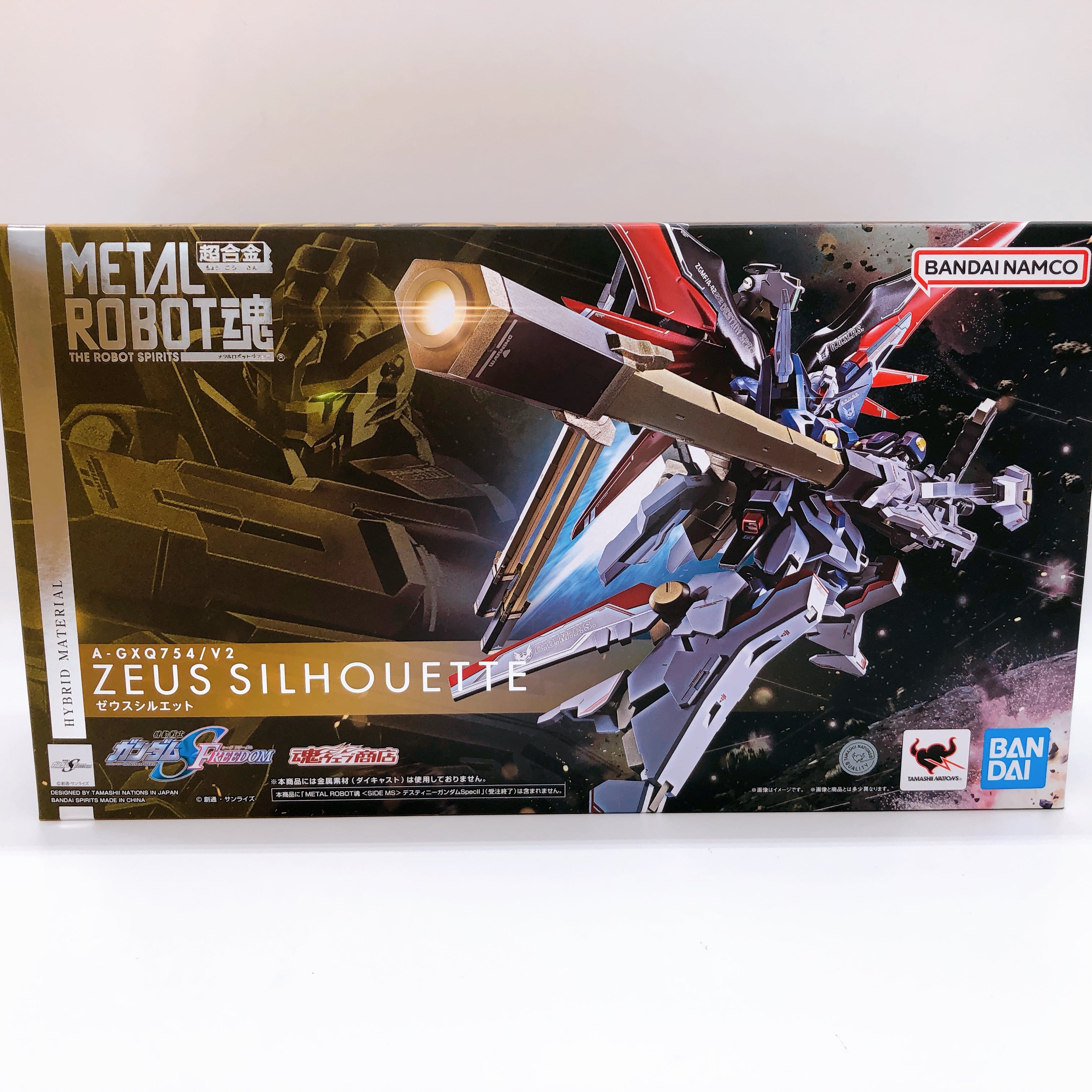 Metal Robot Spirits SIDE MS Zeus Silhouette Action Figure Bandai NEW F