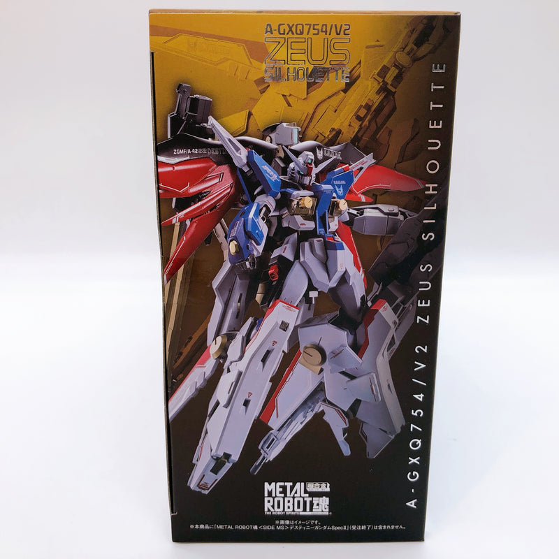 Metal Robot Spirits SIDE MS Zeus Silhouette Action Figure Bandai NEW FASTSHIP