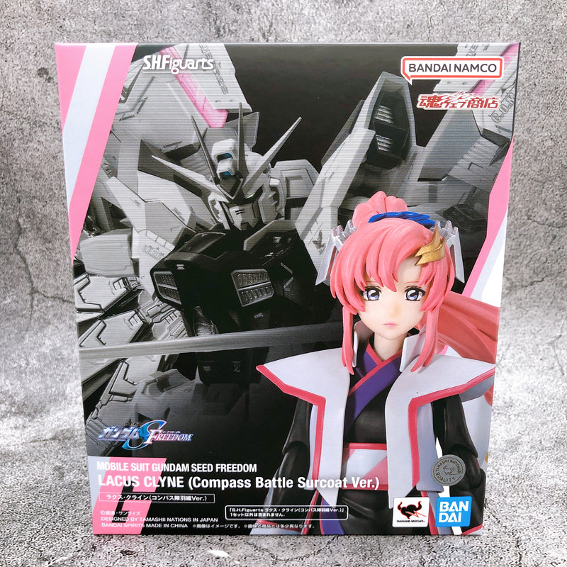 Lacus Clyne Compass Battle Surcoat ver. Gundam Seed Freedom S.H.Figuarts NEW