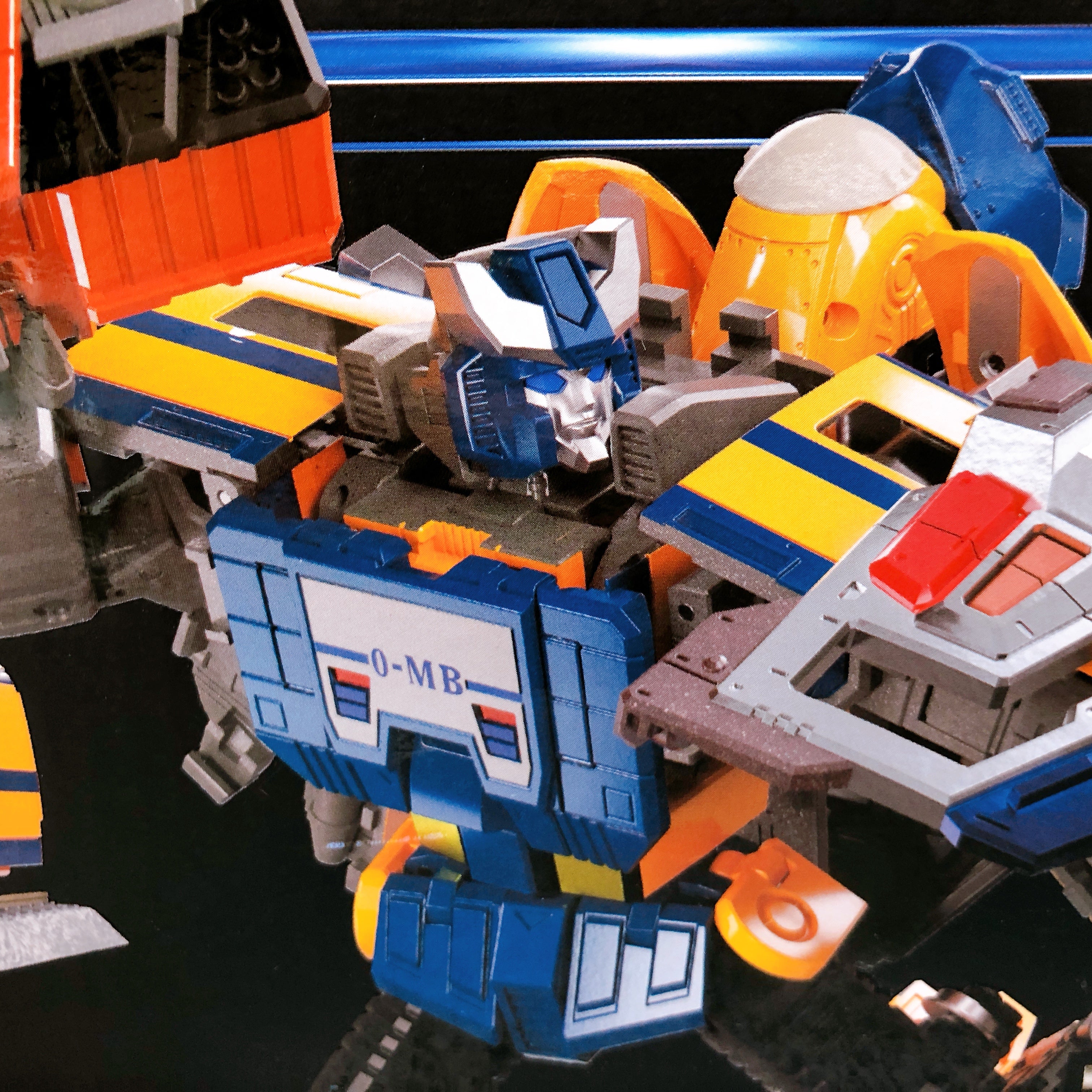 Transformers MPG-07 Trainbot Ginou Action Figure 15+ Takara Tomy Japan Sealed