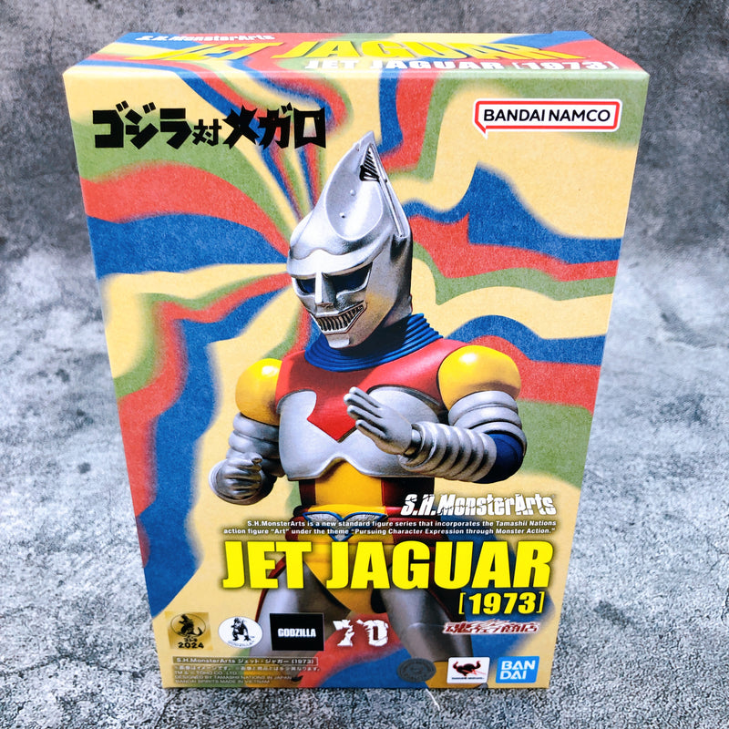 S.H.MonsterArts JET JAGUAR 1973 ver GODZILLA vs MEGALON Action Figure Bandai NEW