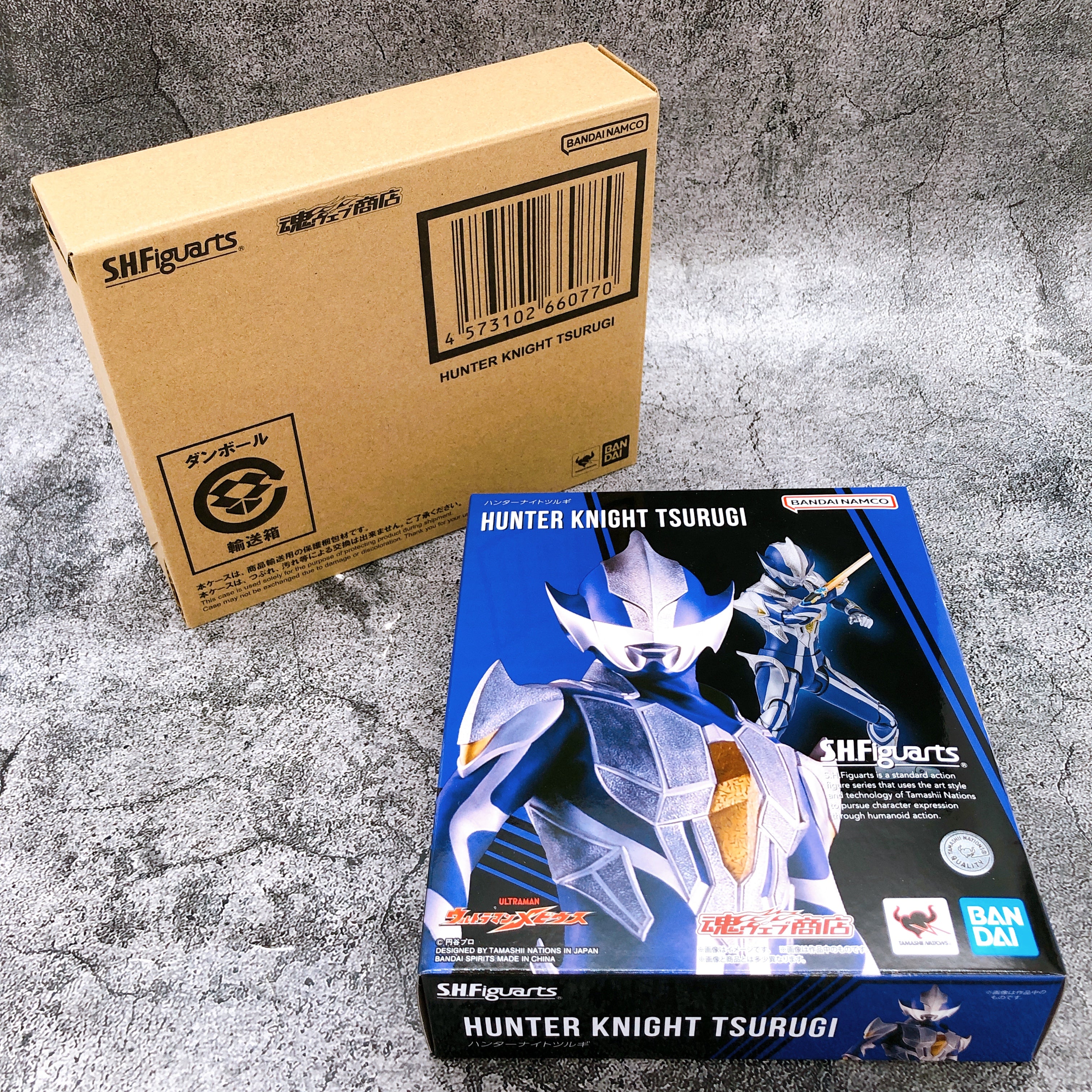 S.H.Figuarts Hunter Knight Tsurugi Ultraman Mebius Action Figure NEW