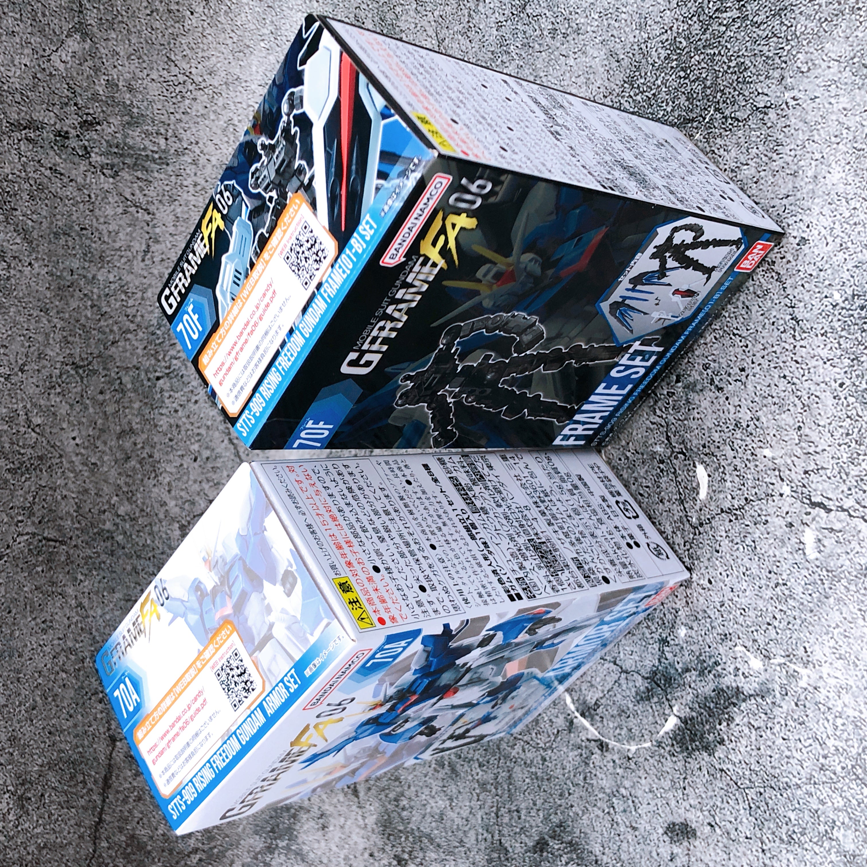 G Frame FA 06 Rising Freedom Gundam Armor ＆Frame Set STTS-909 70A & F NEW