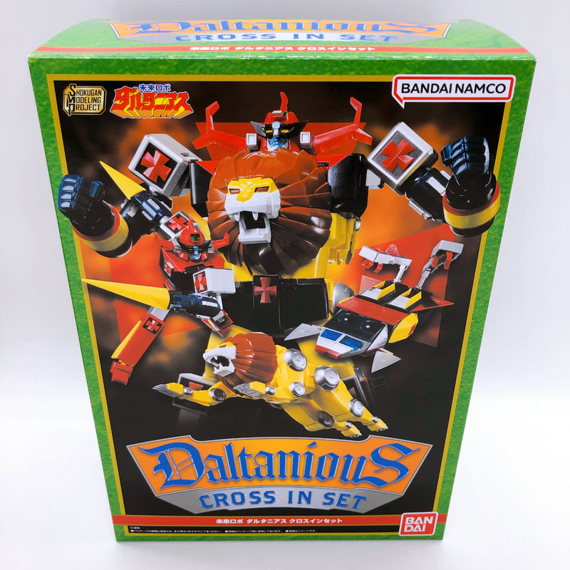 SMP Future Robot Daltanious Cross In Set Shokugan Model Kit Premium Bandai Japan