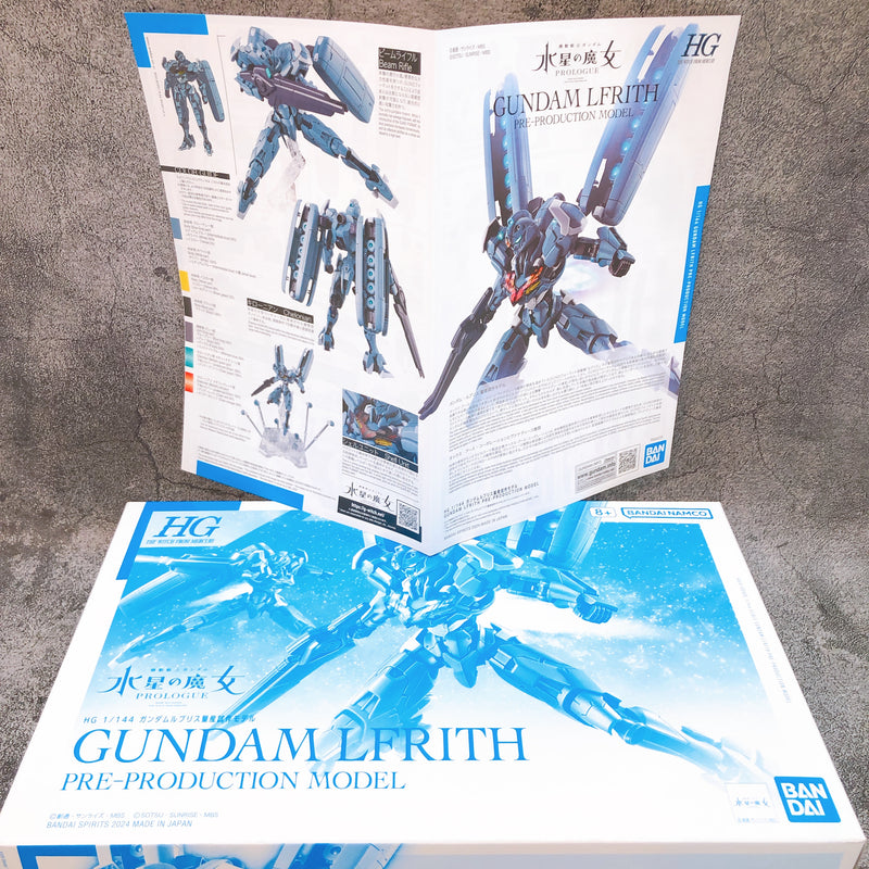 HG 1/144 Gundam Lfrith Pre-Production Model Gunpla Model Kit Premium Bandai NEW