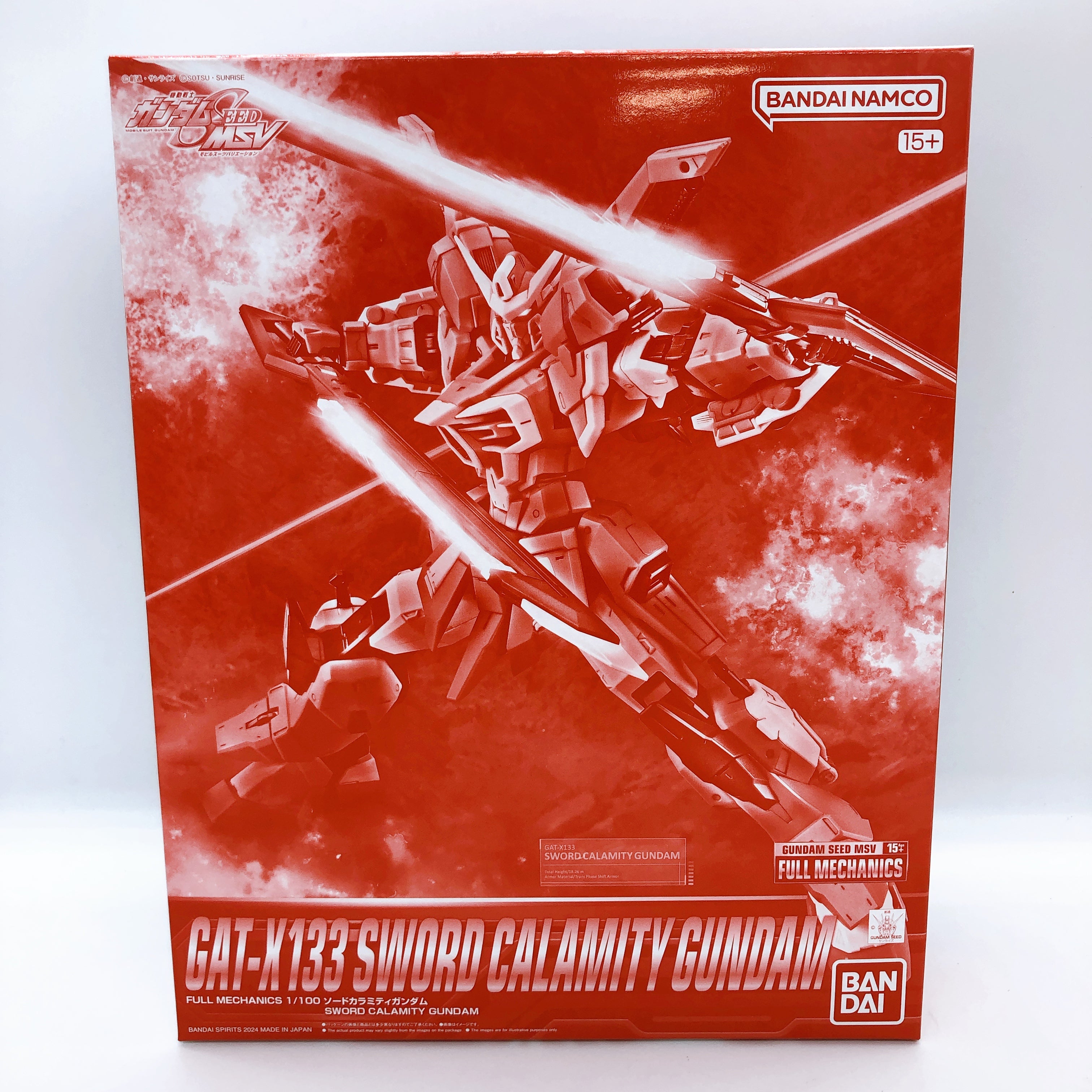 Full Mechanics 1/100 Sword Calamity Gundam Gunpla Model Kit Premium Bandai NEW