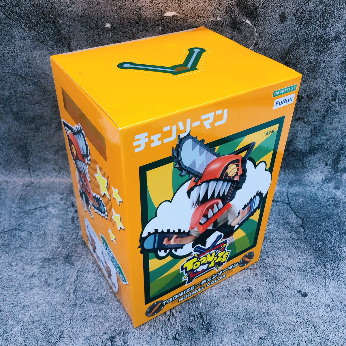 Chainsaw Man Chainsaw Man Normal Color TOONIZE Figure FuRyu Japan AUTHENTIC