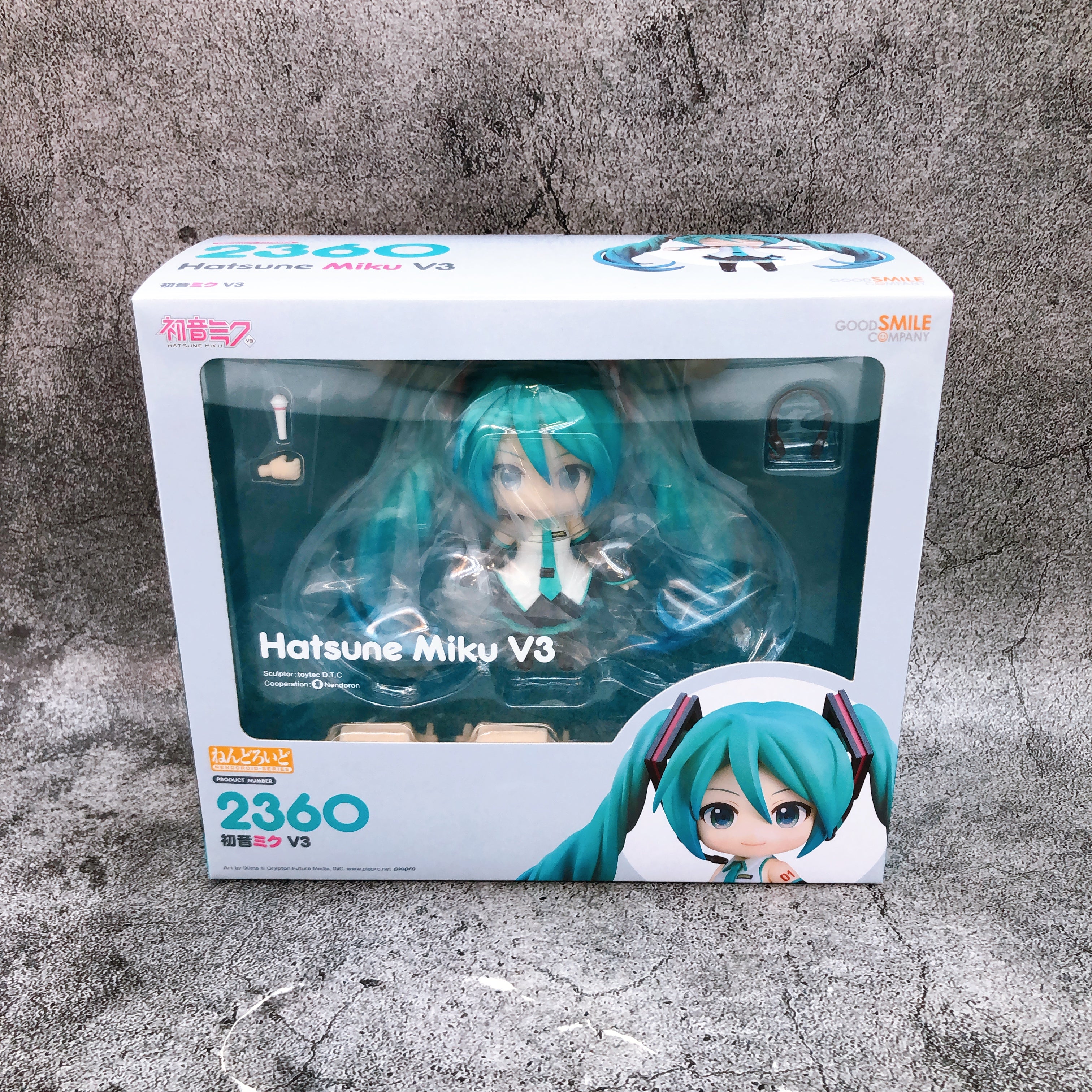 Hatsune Miku V3 Vocaloid Nendoroid 2360 Action Figure Good Smile Japan NEW