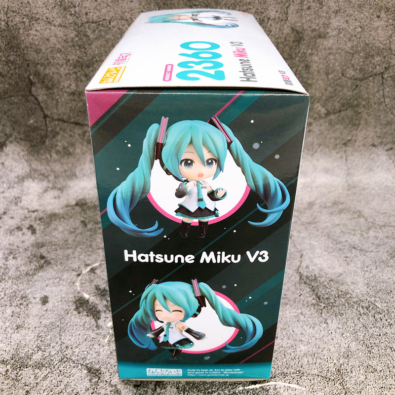 (w/Bonus) Hatsune Miku V3 Vocaloid Nendoroid 2360 Action Figure Good Smile NEW