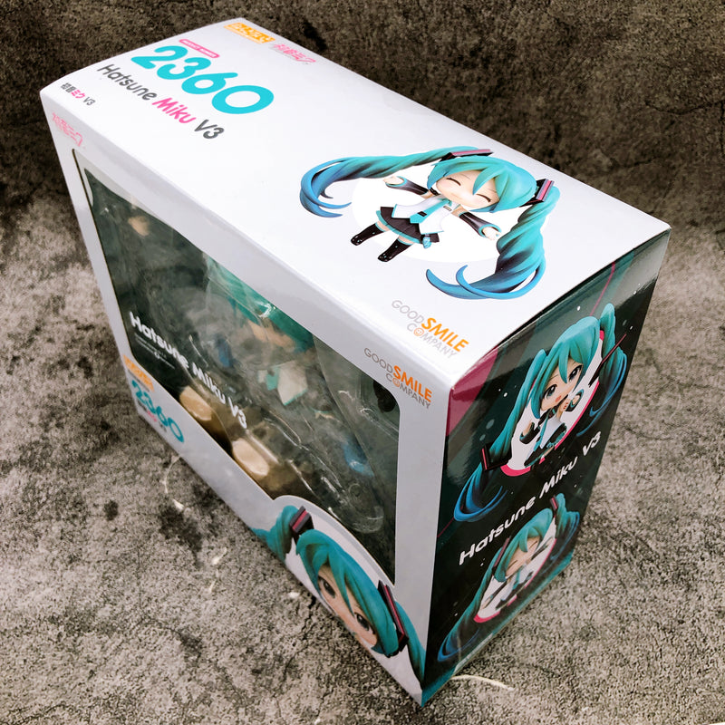 (w/Bonus) Hatsune Miku V3 Vocaloid Nendoroid 2360 Action Figure Good Smile NEW