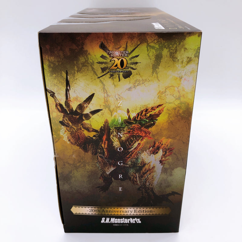 Monster Hunter Zinogre 20th Anniversary BANDAI S.H.MonsterArts Action Figure NEW