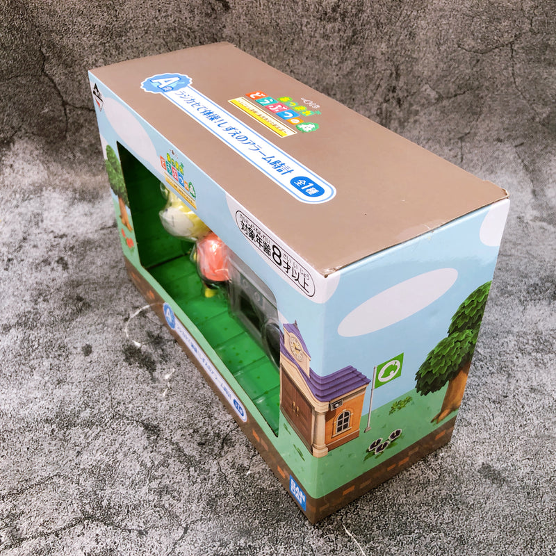 Animal Crossing Shizue's Alarm Clock Ichiban Kuji Prize A Banpresto Figure NEW