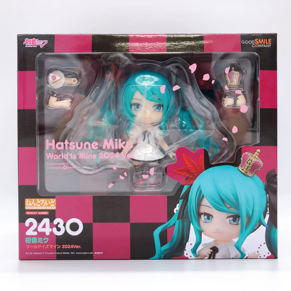 Hatsune Miku World is Mine 2024 ver. Nendoroid 2430 Good Smile Action Figure NEW