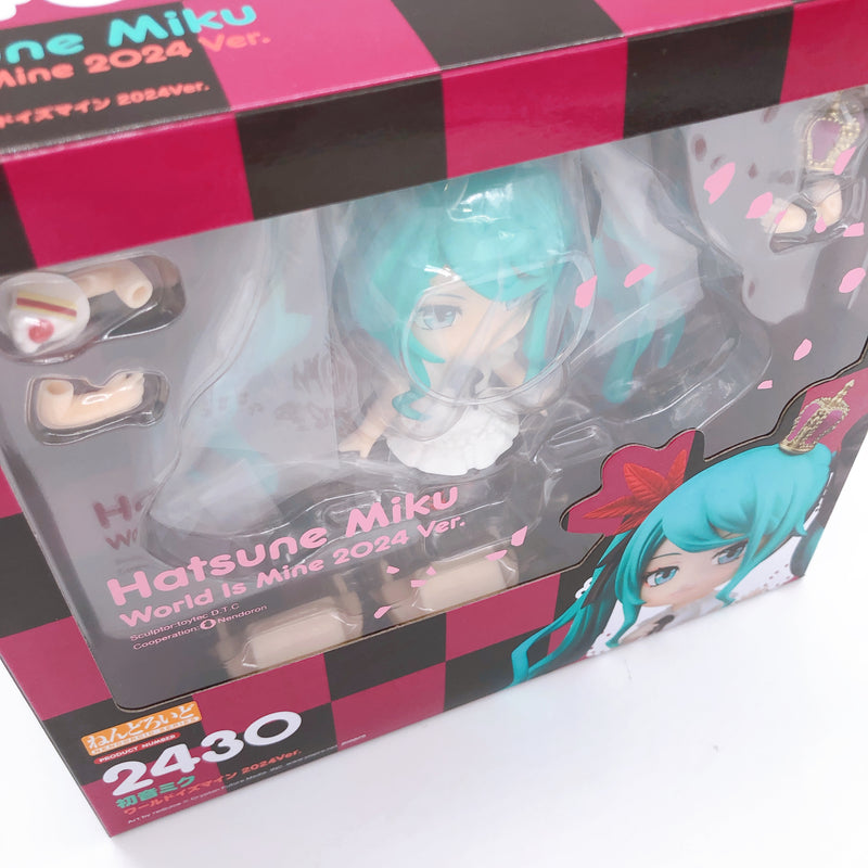 Hatsune Miku World is Mine 2024 ver. Nendoroid 2430 Good Smile Action Figure NEW