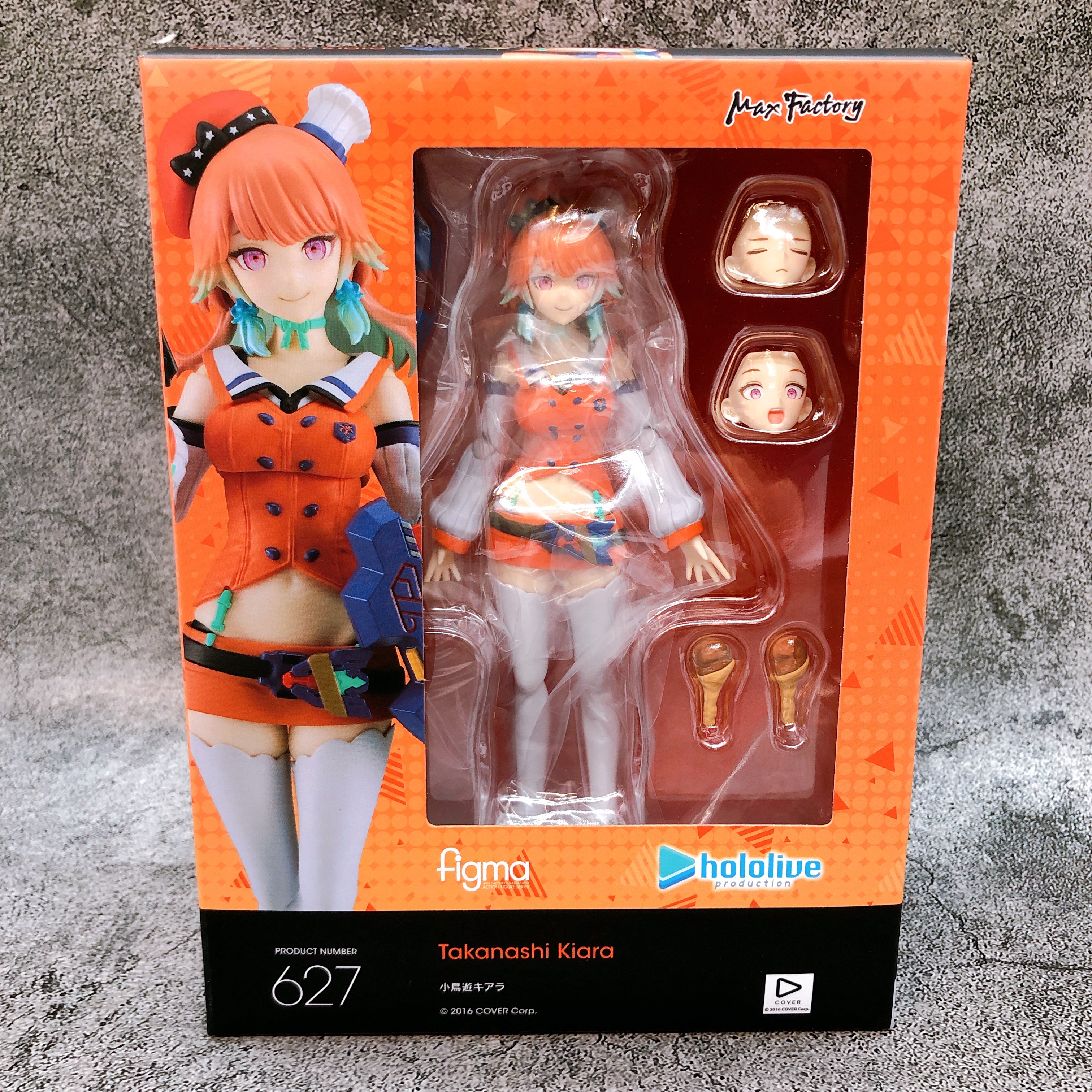 (w/Bonus) Hololive Kiara Takanashi figma 627 Action Figure Max Factory NEW