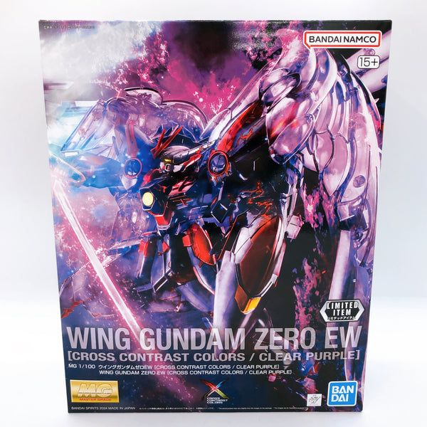 MG 1/100 Wing Gundam Zero EW Cross Contrast Colors Limited Model Kit Bandai NEW