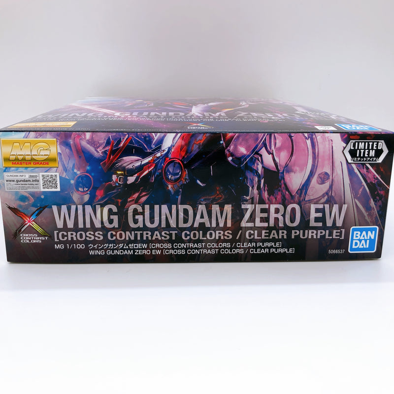 MG 1/100 Wing Gundam Zero EW Cross Contrast Colors Limited Model Kit Bandai NEW