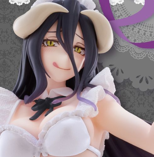 Overlord Albedo White Maid ver. Coreful Figure Taito Online Crane Limited NEW