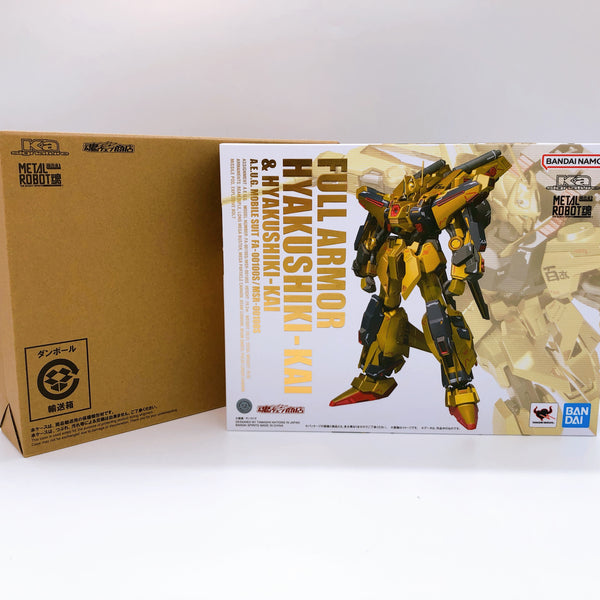 Metal Robot Spirits Full Armor HYAKUSHIKI-KAI & HYAKU SHIKI KAI Ka Signature NEW